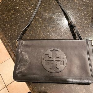 Tory Burch black clutch